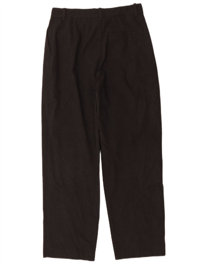 Zara Mujer Pantalones De Traje Pegged Pequeño W26 L29 Poliéster Gris