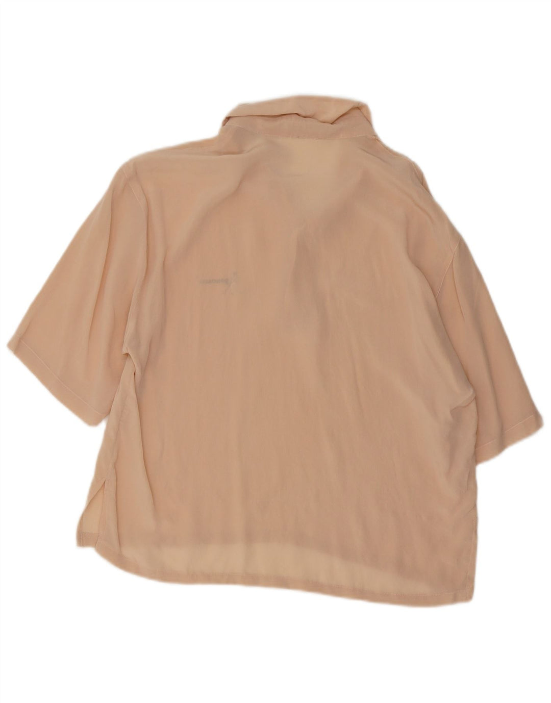 Pancaldi & B Camisa Manga Corta Hombre Talla 15 1/2 39 Medio Beige