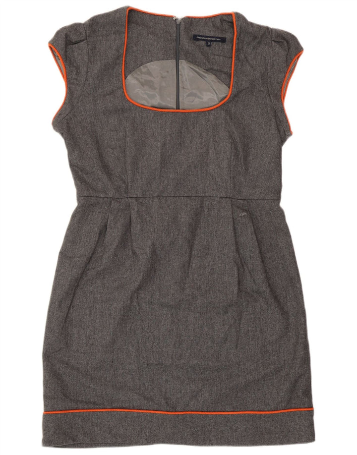 Vestido tubo para mujer de French Connection UK 42 Poliéster gris medio