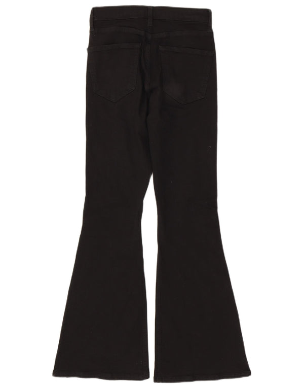 Vaqueros acampanados Moto para mujer Topshop W26 L28 Algodón negro