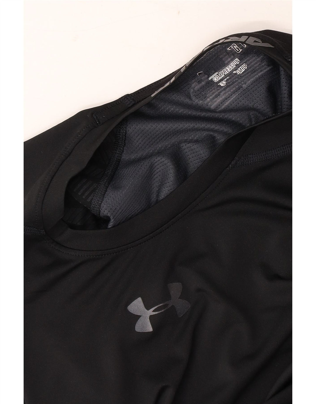 Under Armour Camiseta gráfica para hombre, parte superior mediana negra