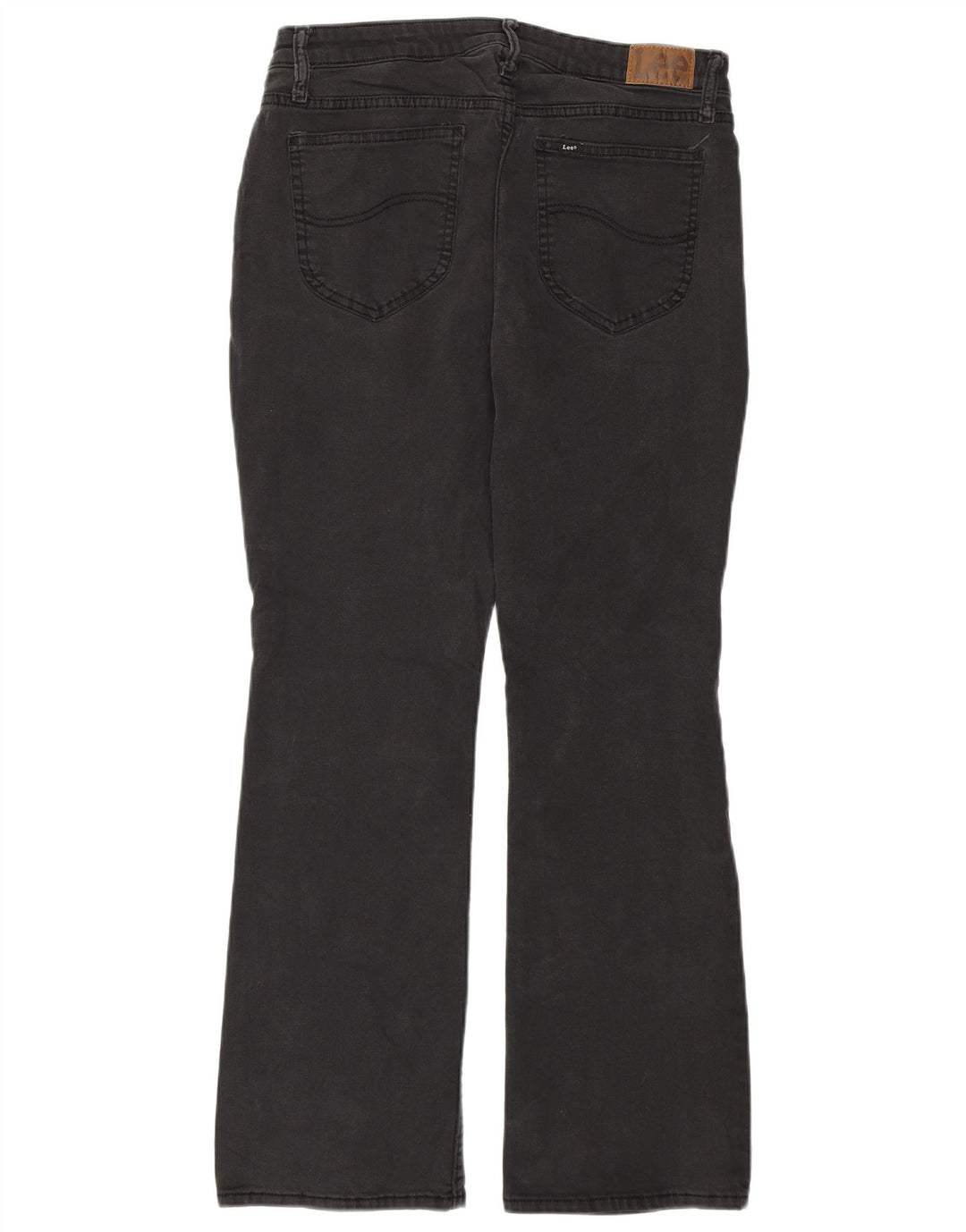 Lee Jeans Bootcut para Mujer UK 14 XL W36 L28 Algodón Gris