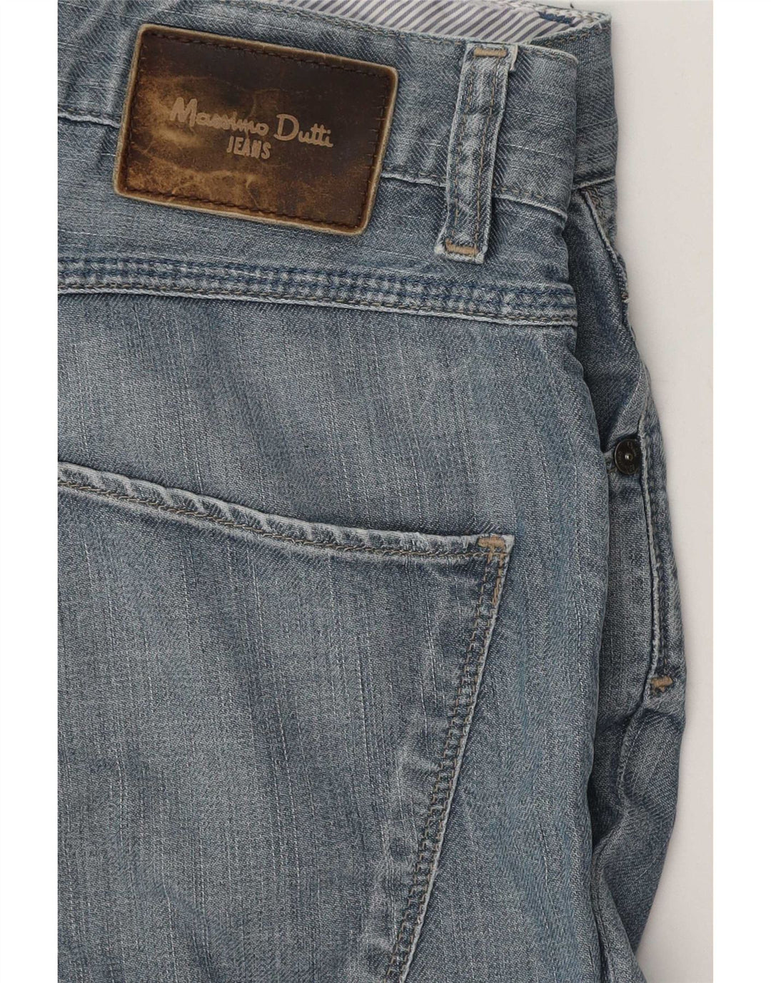 Vaqueros Massimo Dutti Mujer Rectos W34 L26 Azul