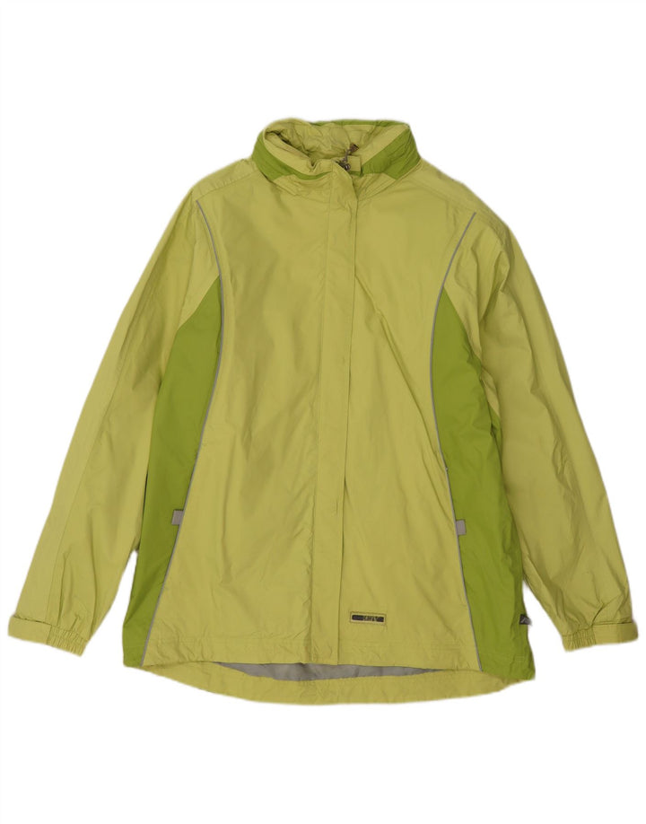 Chaqueta impermeable para mujer K-Way IT 42 Poliéster color block verde medio