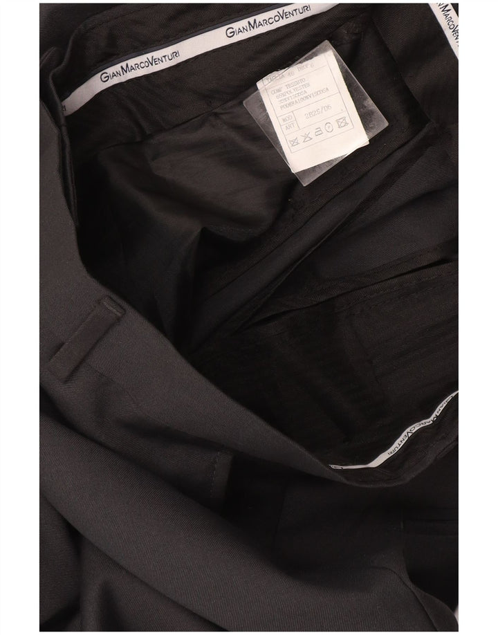 Gian Marco Venturi Traje de 2 piezas con 2 botones para hombre IT 48 Medium W32 L26 Gris