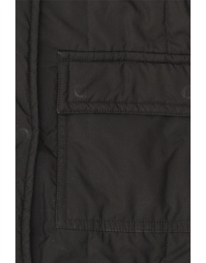 Marlboro Classics Chaqueta acolchada para hombre Reino Unido 40 Grande Negro