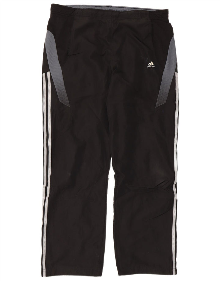 Adidas Climacool - Pantalón de chándal para hombre, tamaño grande, color negro, poliéster