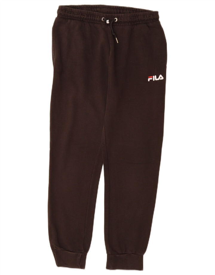 FILA Pantalones de chándal para niño Joggers 11-12 años Negro