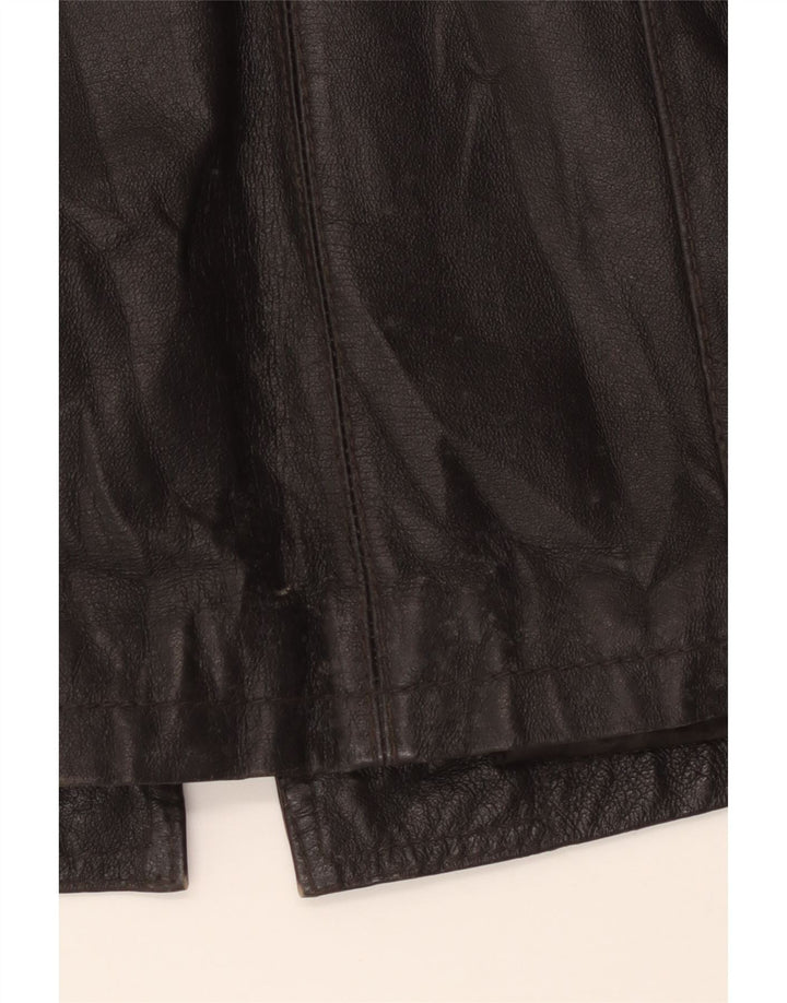 Abrigo de piel para mujer Conbipel IT 48 XL Cuero negro