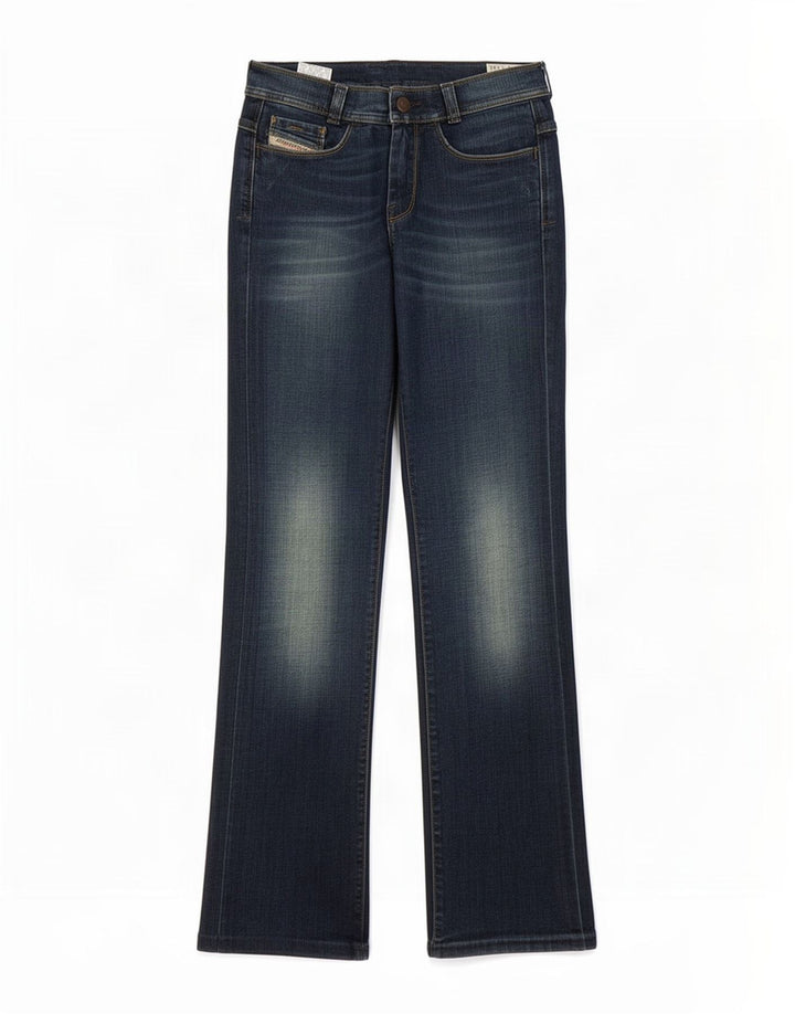 Diesel Mujer Soozy Bootcut Jeans W27 L30 Algodón Azul