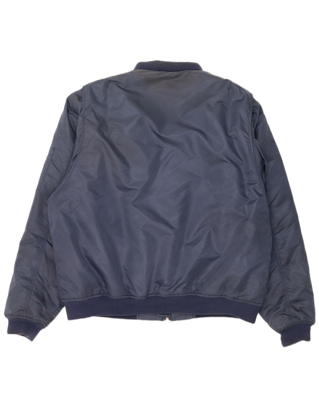 New Roads Chaqueta Bomber para Hombre UK 44 2XL Azul Marino Poliamida