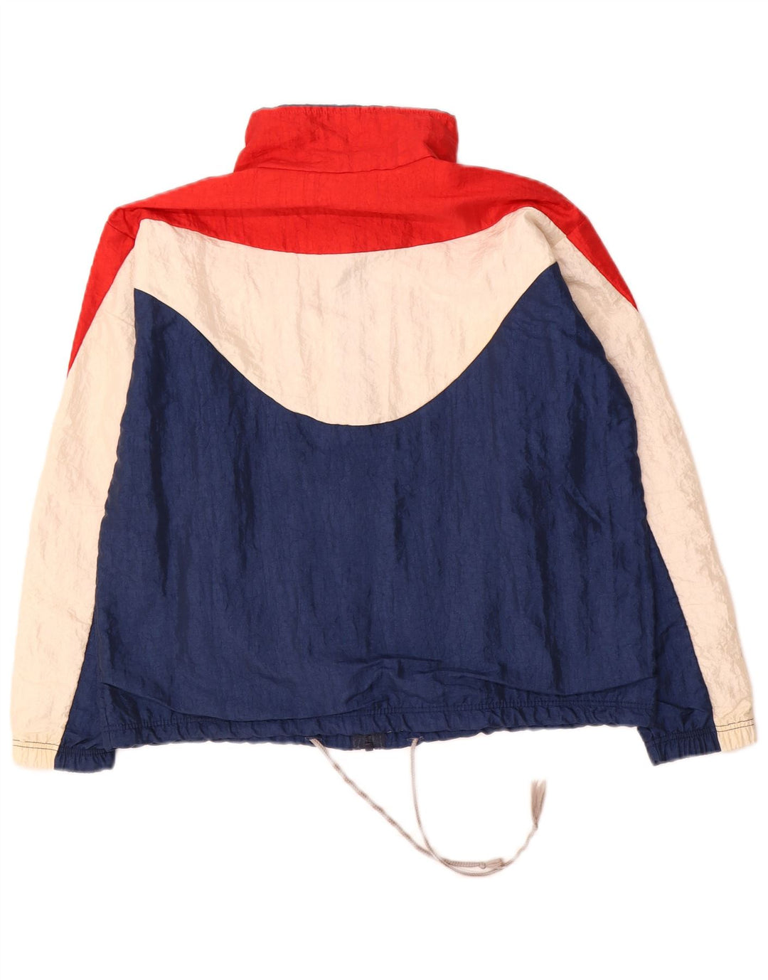 Vintage mujer gráfico chándal top chaqueta IT 40 pequeño multicolor