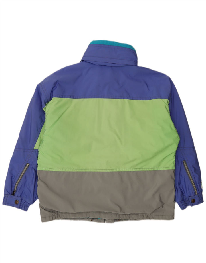 Colmar Chaqueta de esquí estampada para hombre IT 52 Large Blue Colourblock Poliamida