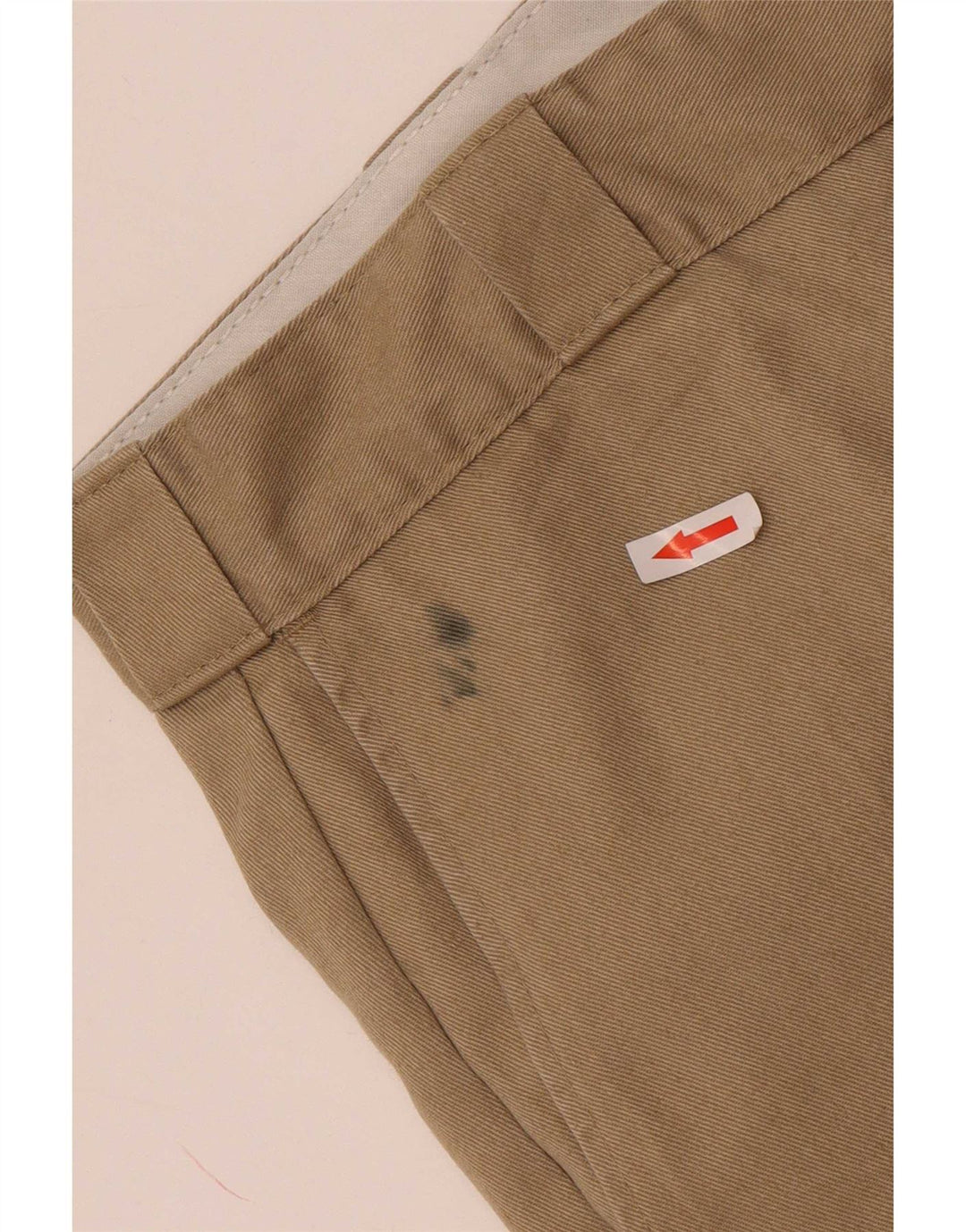Dickies Pantalón chino recto para hombre W40 L32 Poliéster beige