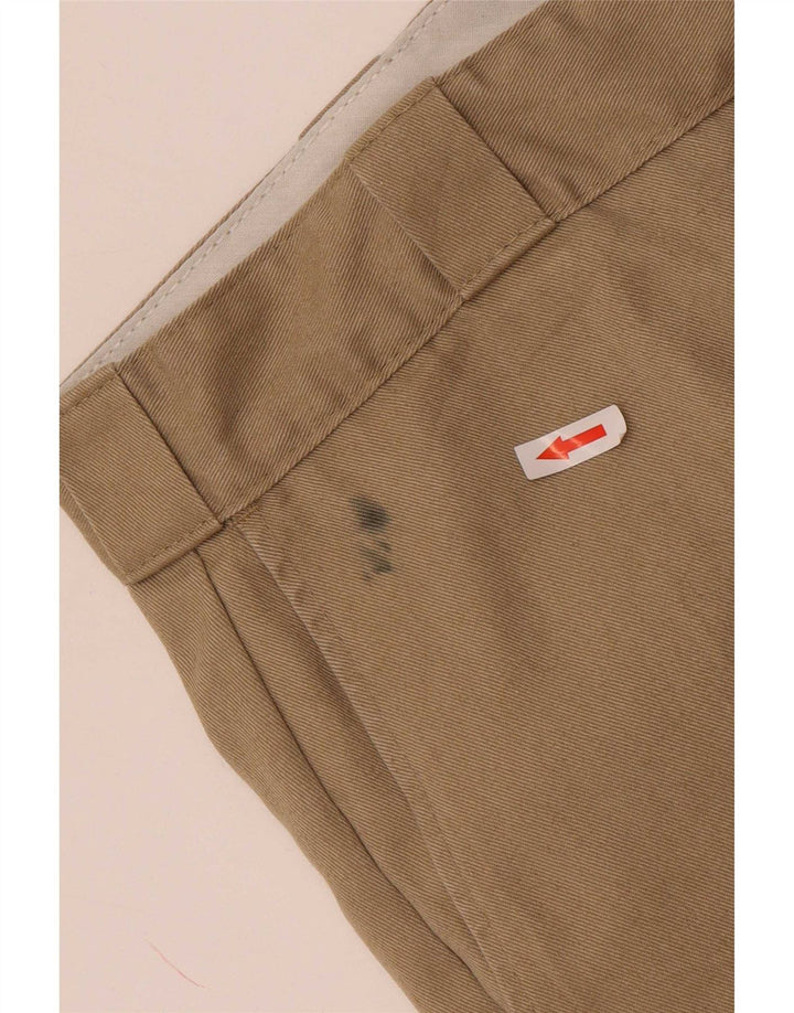 Dickies Pantalón chino recto para hombre W40 L32 Poliéster beige