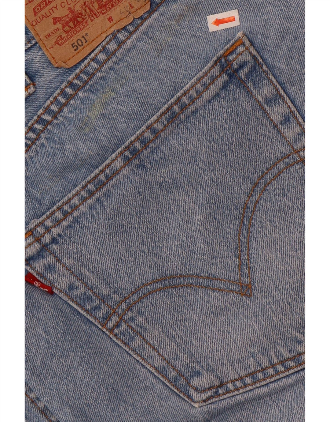 Levi's Hombre 501 Vaqueros Rectos W40 L26 Algodón Azul
