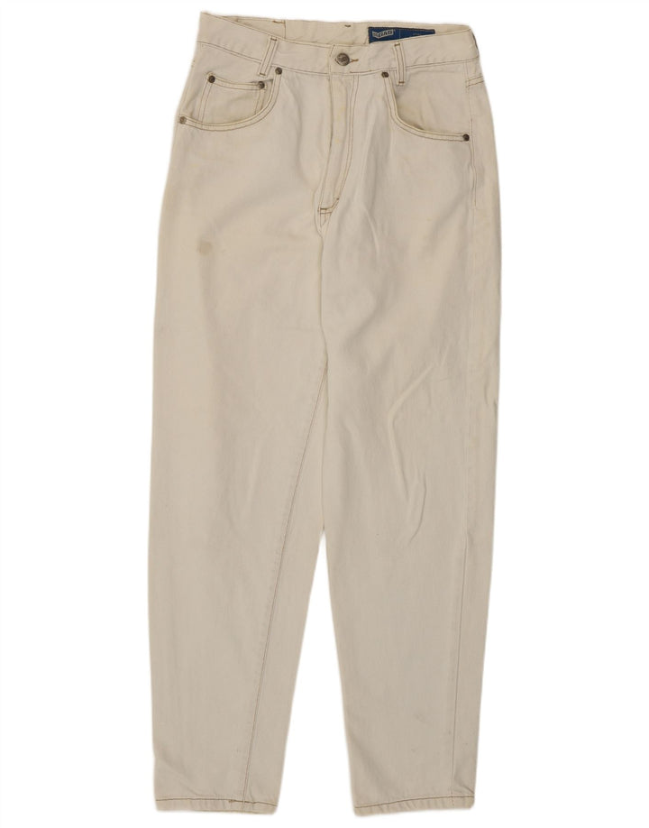 Vaqueros cónicos para hombre Gas W32 L30 Algodón blanco