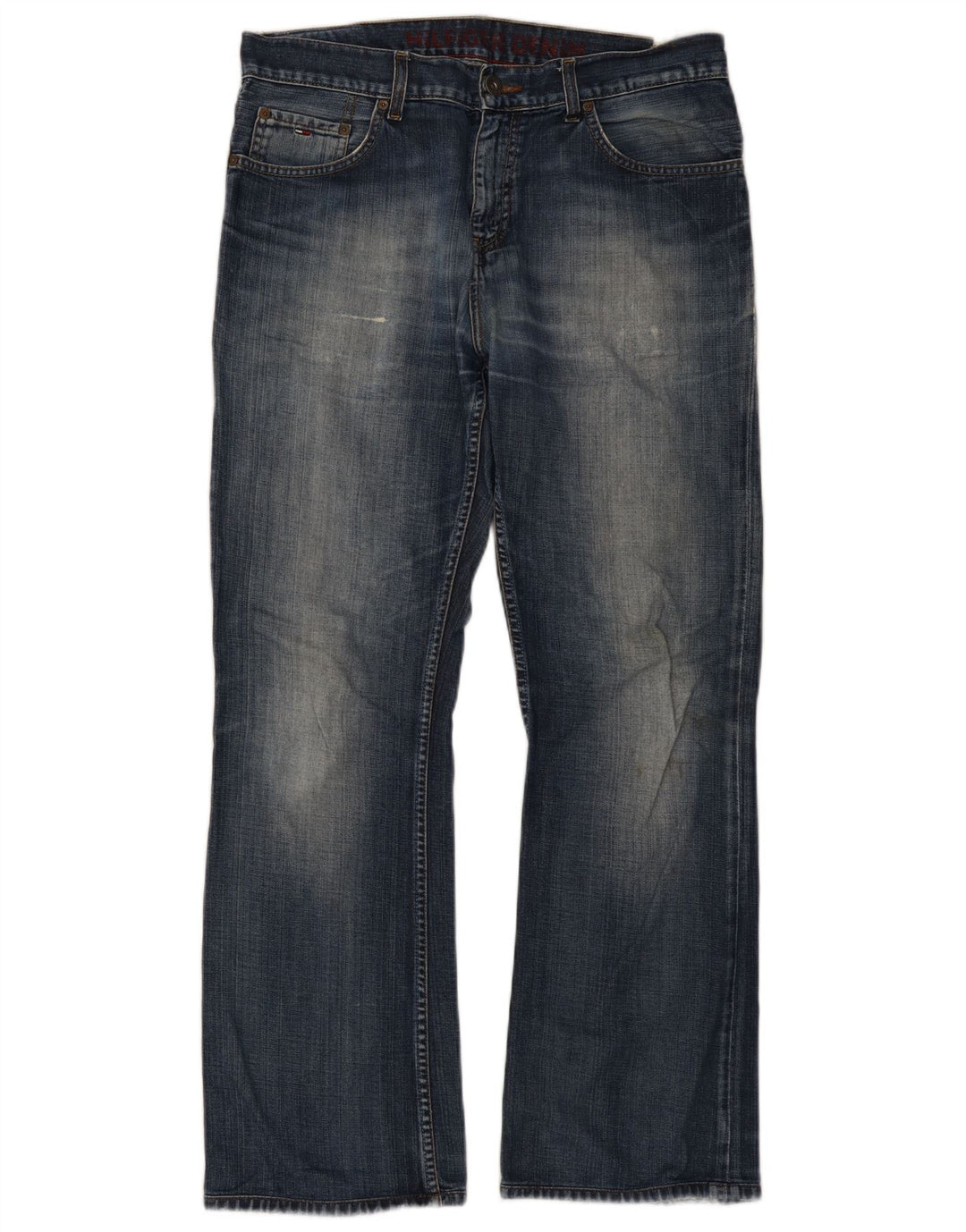 Tommy Hilfiger Vaqueros Bootcut para Hombre W34 L31 Azul