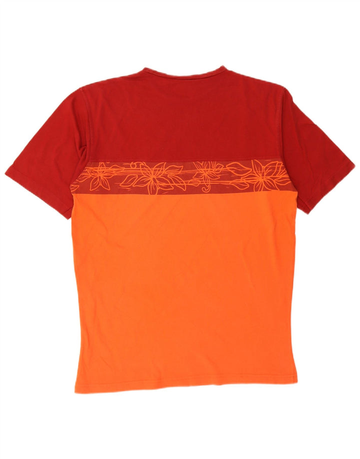 Asics - Camiseta gráfica para hombre, talla grande, color naranja