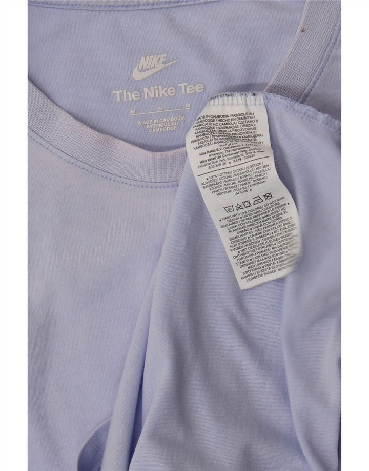 Camiseta NIKE Hombre Top Azul Medio Algodón