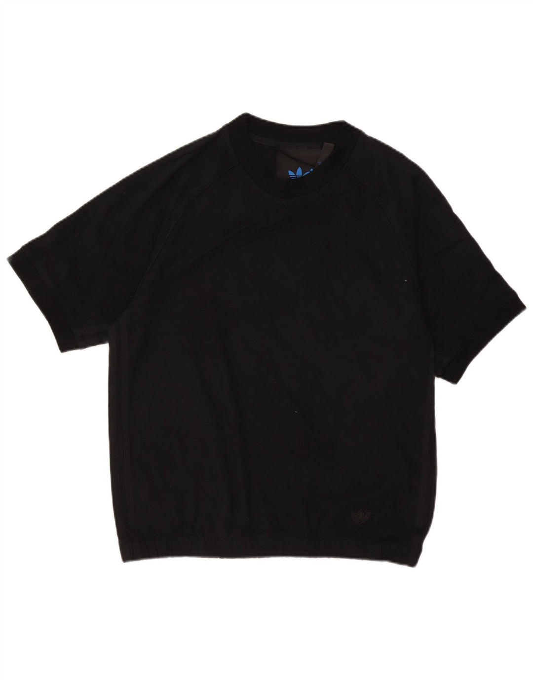 Adidas Hombre Sudadera De Manga Corta Jumper Small Negro Algodón