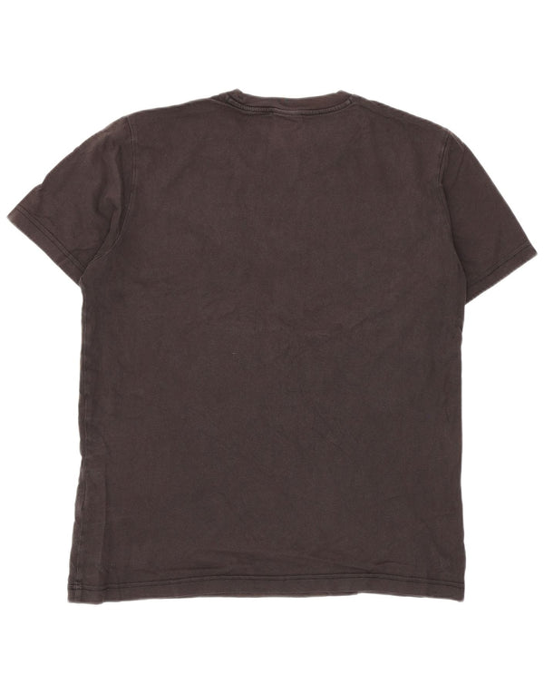 Champion Harvard Graphic Camiseta para hombre, talla pequeña, algodón gris