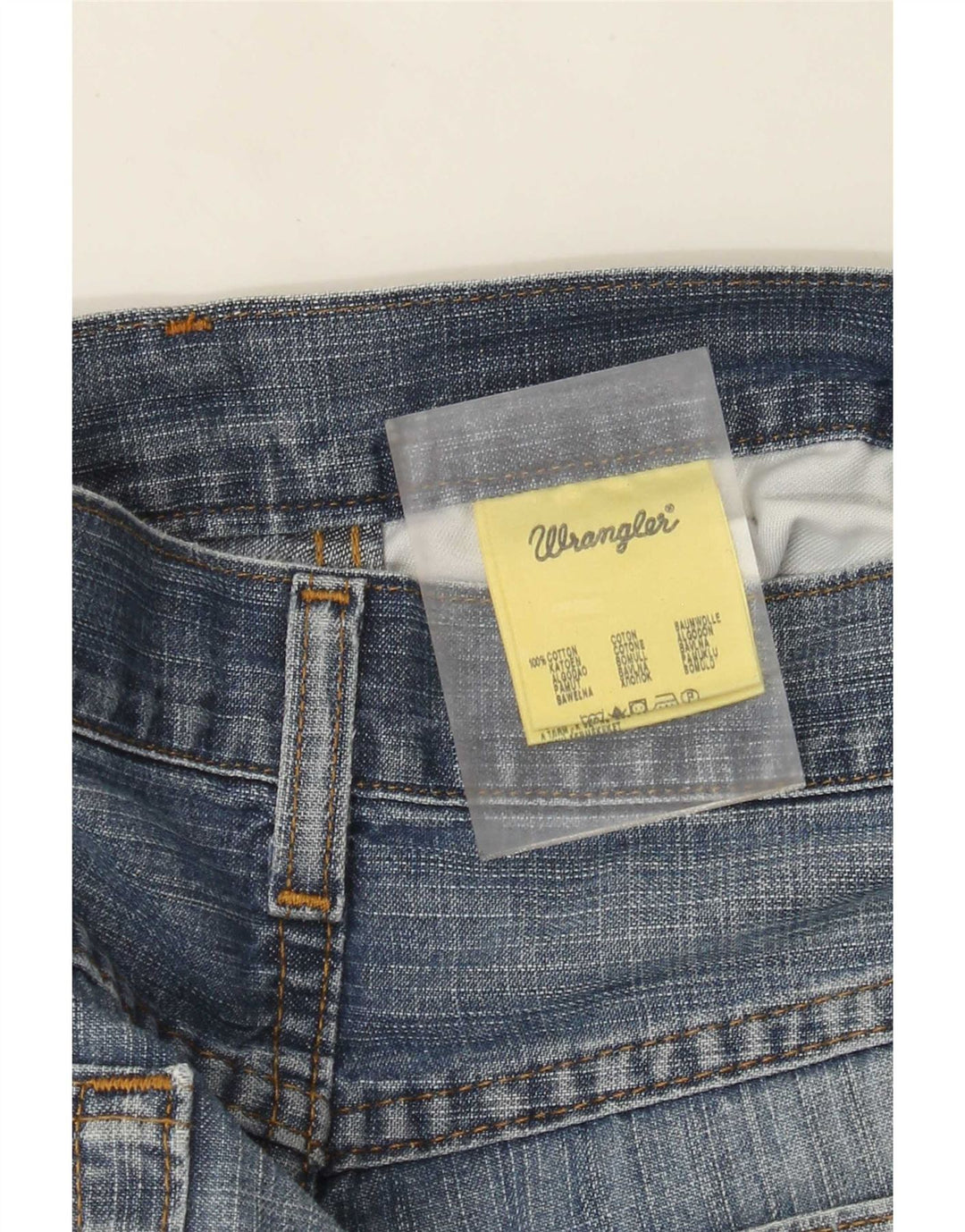 Wrangler Vaqueros rectos de corte regular para hombre W32 L32 Algodón azul