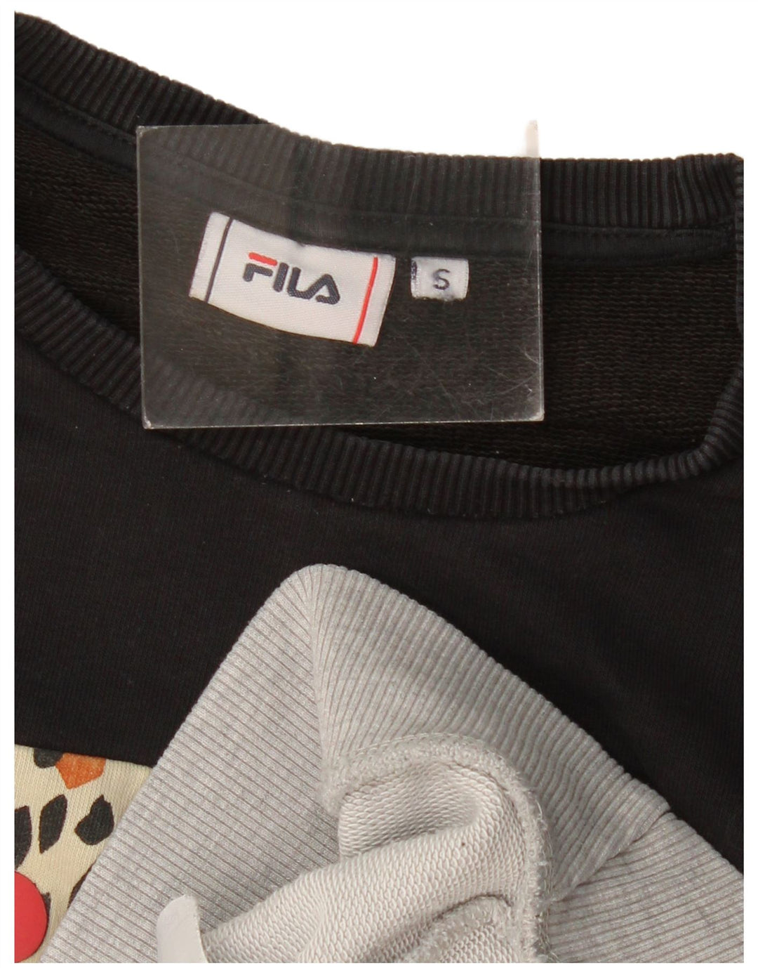 Fila Mujer Graphic Sudadera Jumper UK 10 Small Multicolor