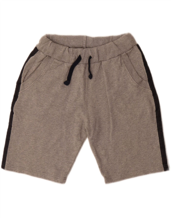NORTH SAILS Pantalones cortos deportivos para hombre Algodón color block pequeño gris