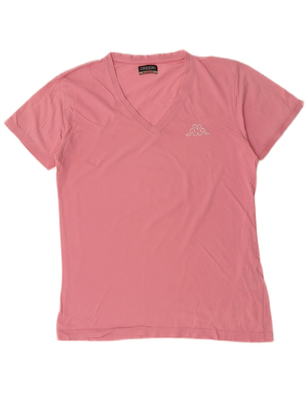 KAPPA Camiseta Mujer Top UK 40 XL Algodón Rosa