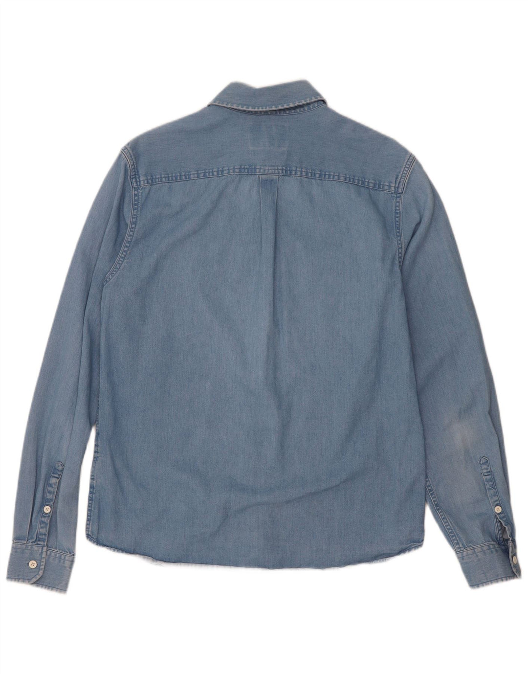 Calvin Klein Jeans Camisa vaquera de corte regular para hombre de algodón azul medio