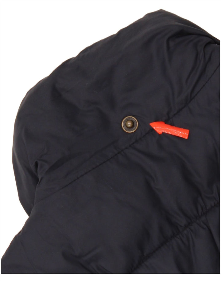 Chaleco acolchado Barbour para mujer UK 8 Small Poliamida azul marino