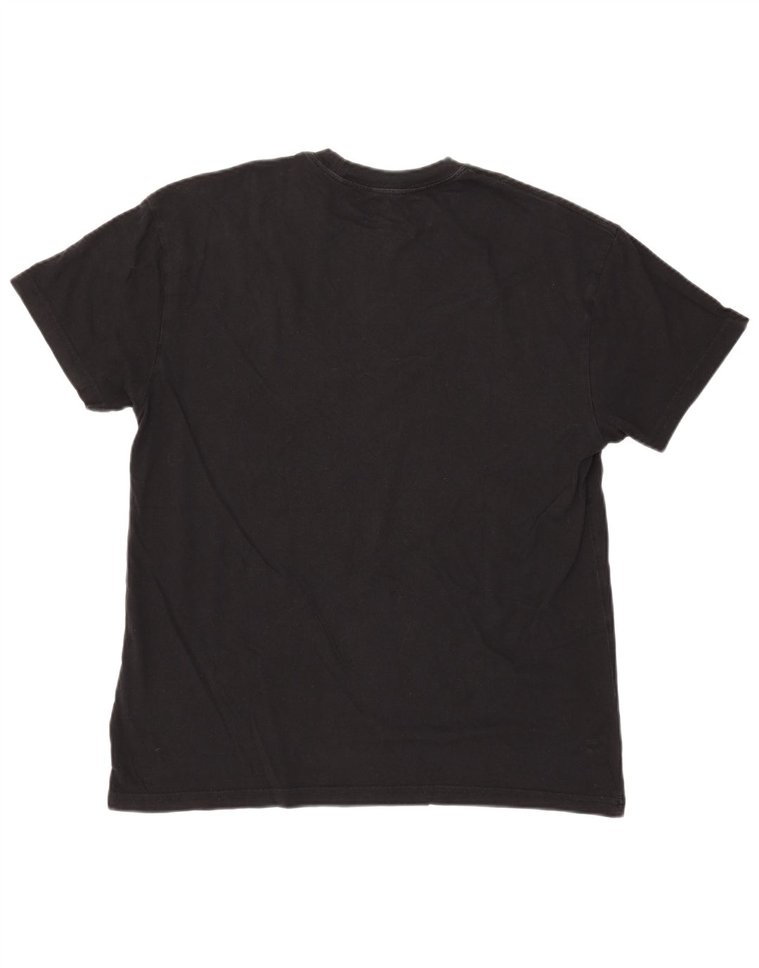 VANS Hombre Camiseta Top Medium Negro Algodón