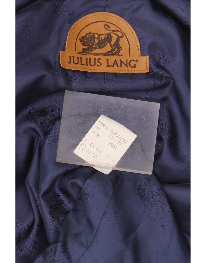 Julius Lang Chaleco de hombre IT 52 Large Viscosa patchwork multicolor
