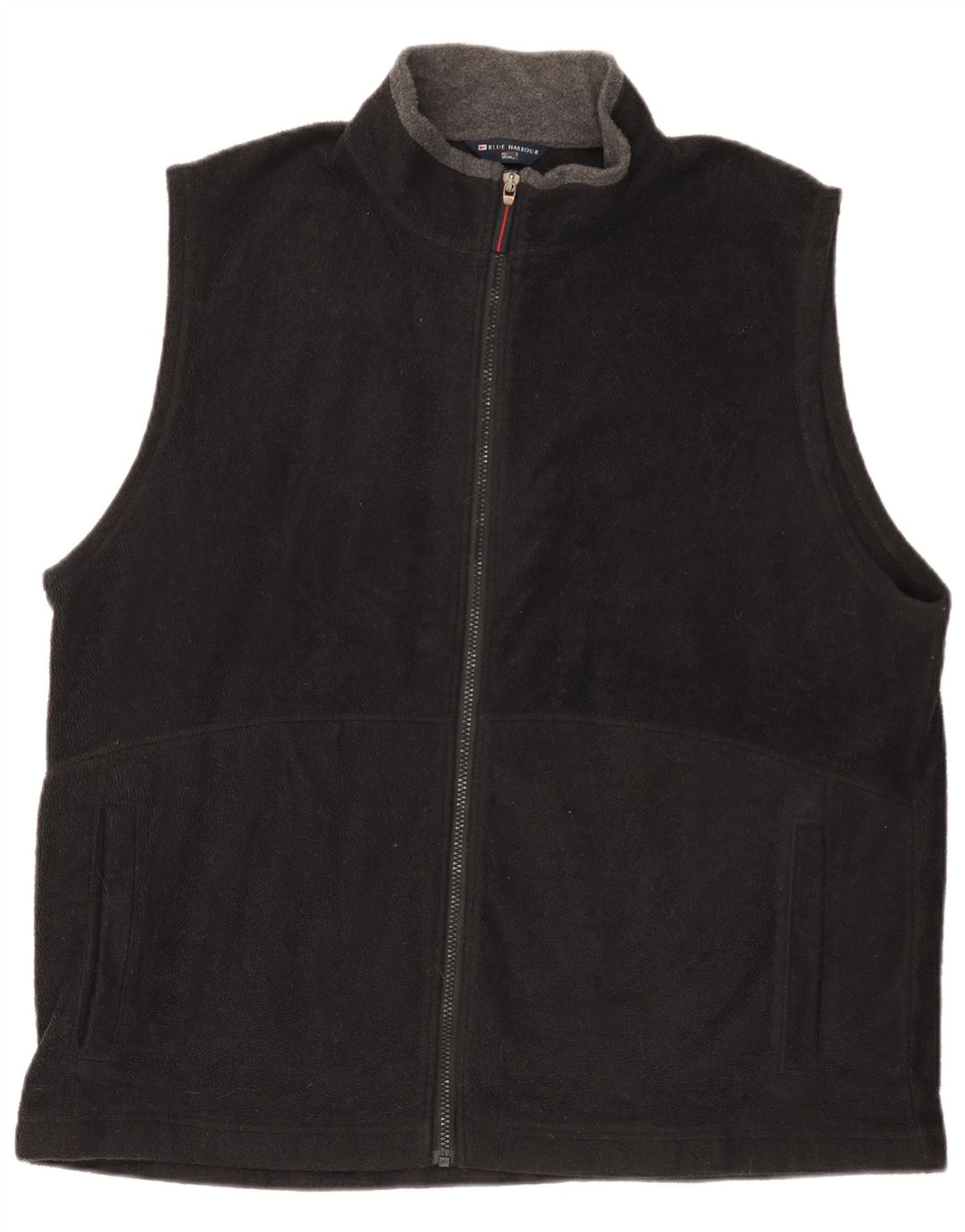 Marks & Spencer Chaqueta polar para hombre UK 44 2XL Poliéster negro
