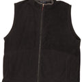 Marks & Spencer Chaqueta polar para hombre UK 44 2XL Poliéster negro