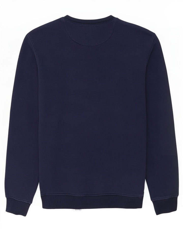 Lyle & Scott Hombre Sudadera Jumper Small Azul Marino Algodón
