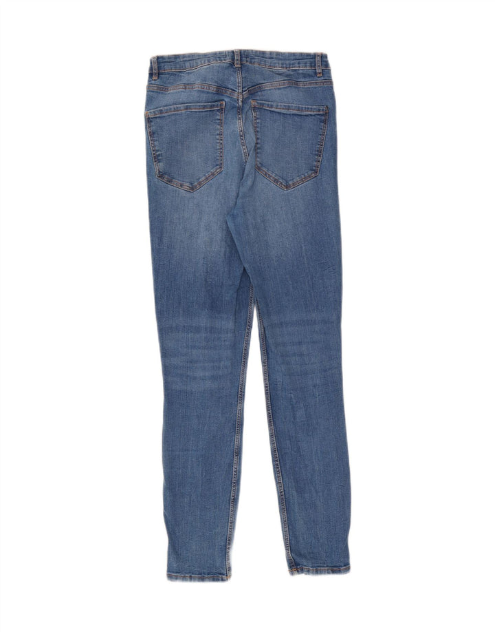Zara Vaqueros Pitillo Mujer EU 40 Mediano W30 L27 Azul