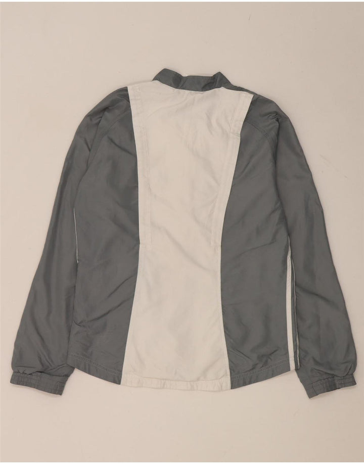 Adidas - Chaqueta de chándal para mujer, talla 40, color gris pequeño