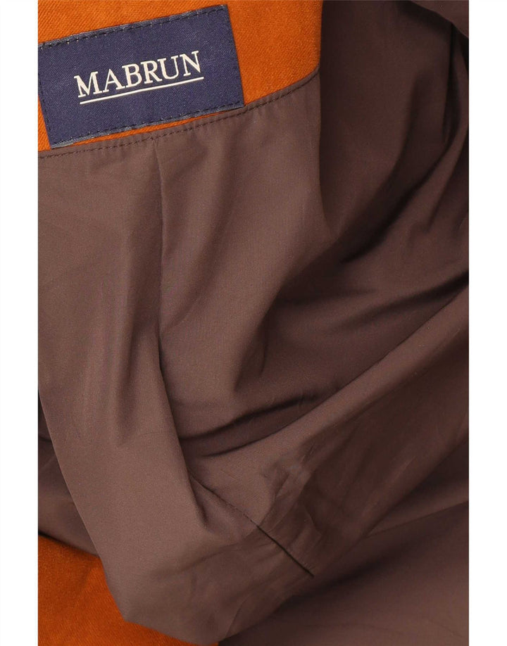Mabrun Chaqueta utilitaria para hombre IT 48 Algodón marrón medio