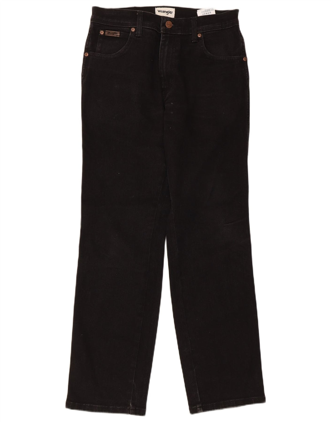 Wrangler Vaqueros rectos Texas para hombre W30 L30 Algodón negro