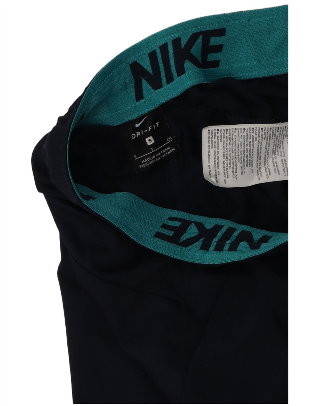 Nike Dri Fit Graphic - Pantalones cortos deportivos para hombre (poliéster), color azul marino