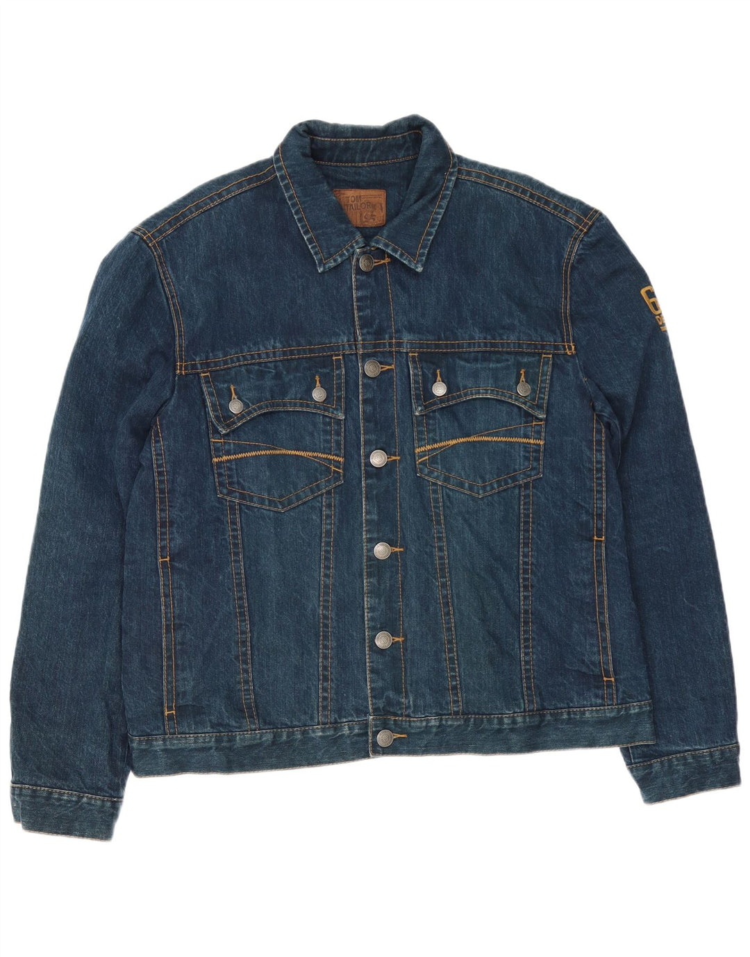 Tom Tailor Chaqueta vaquera para hombre UK 44 2XL Algodón azul