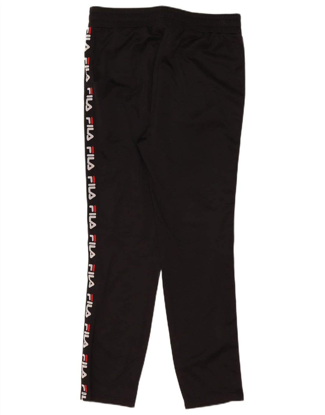 Fila Pantalón De Chándal Gráfico Para Hombre Pequeño Poliéster Negro