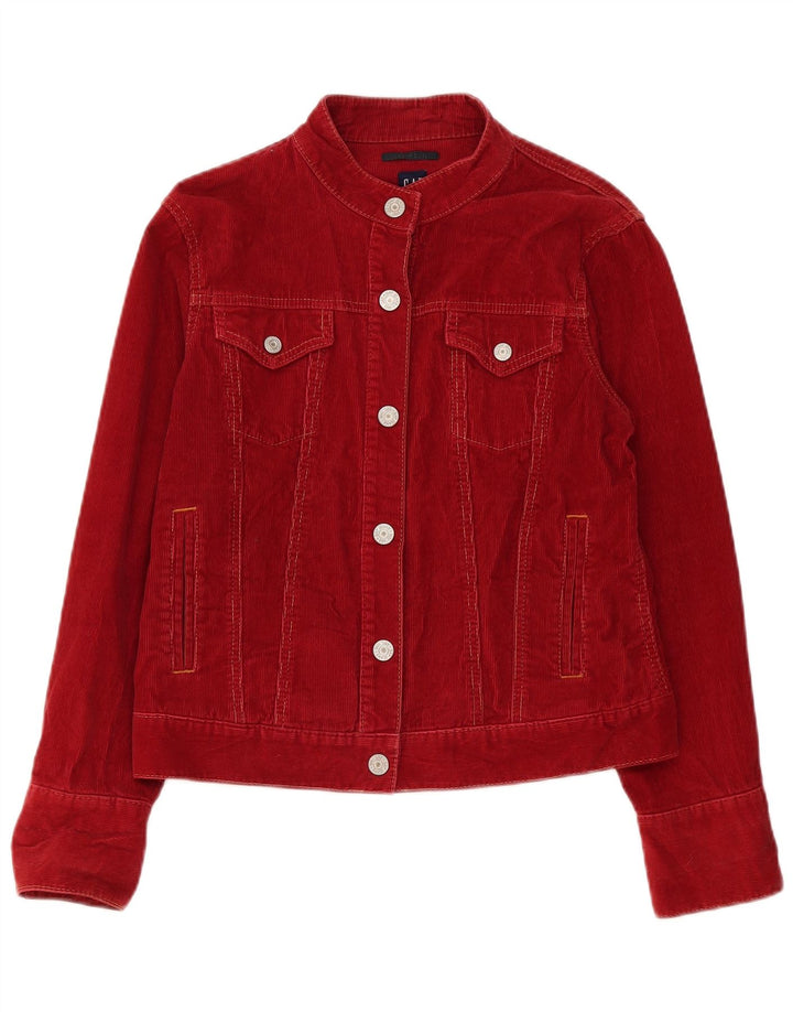 Gap Chaqueta de pana para mujer Reino Unido 46 Grande Rojo