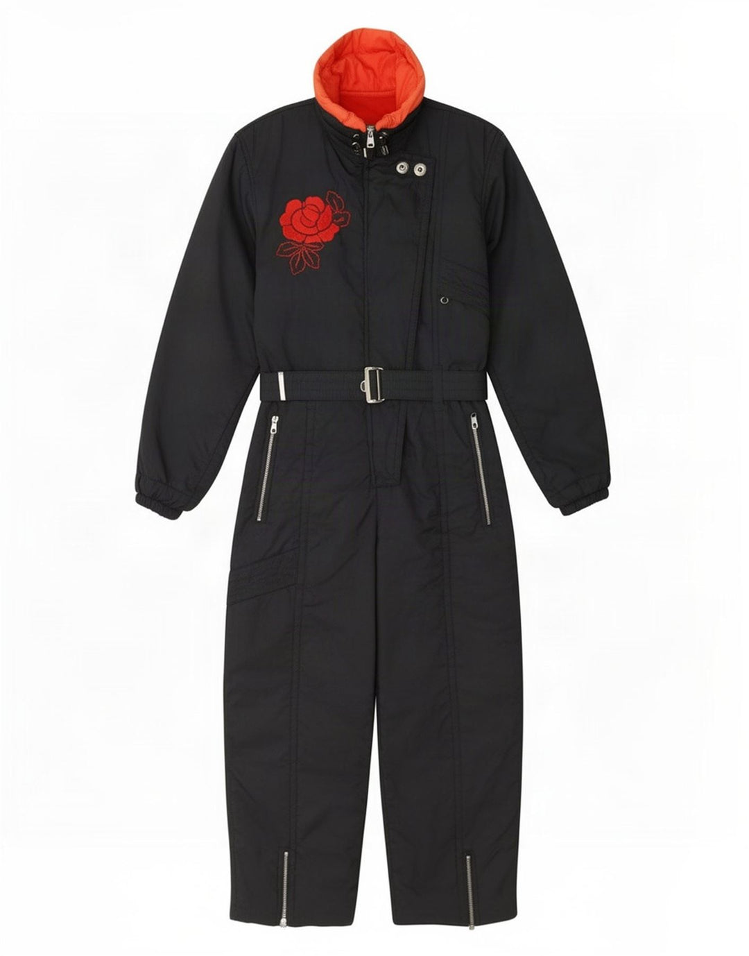 Belfe Mono de esquí gráfico para mujer UK 44 Medium Azul marino Nylon