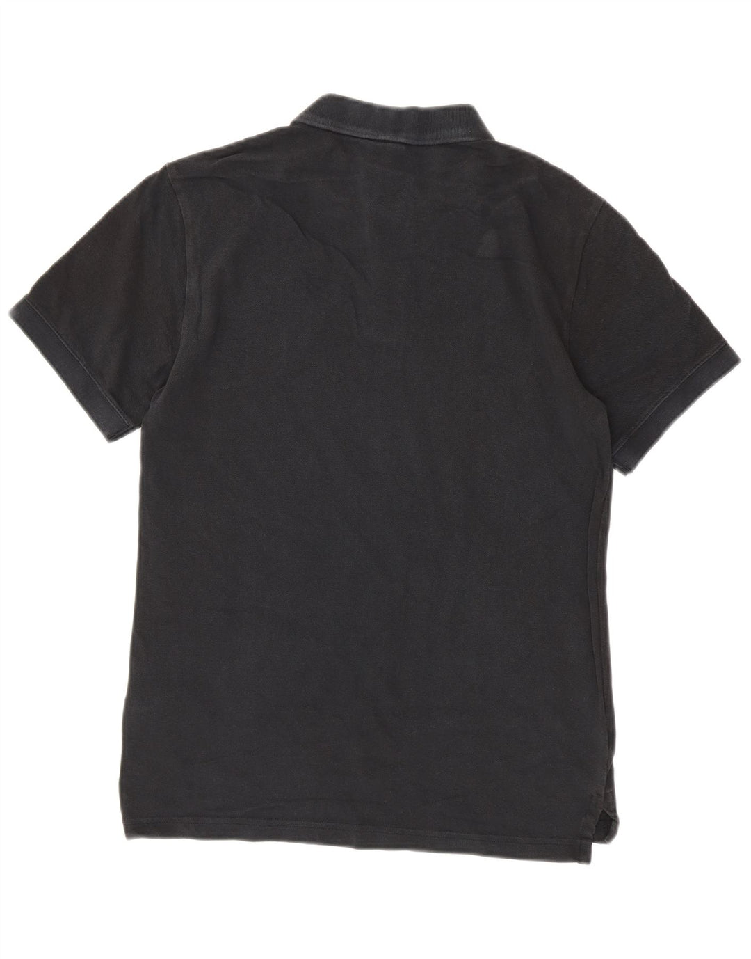 NIKE Mens Polo Shirt Small Black Cotton