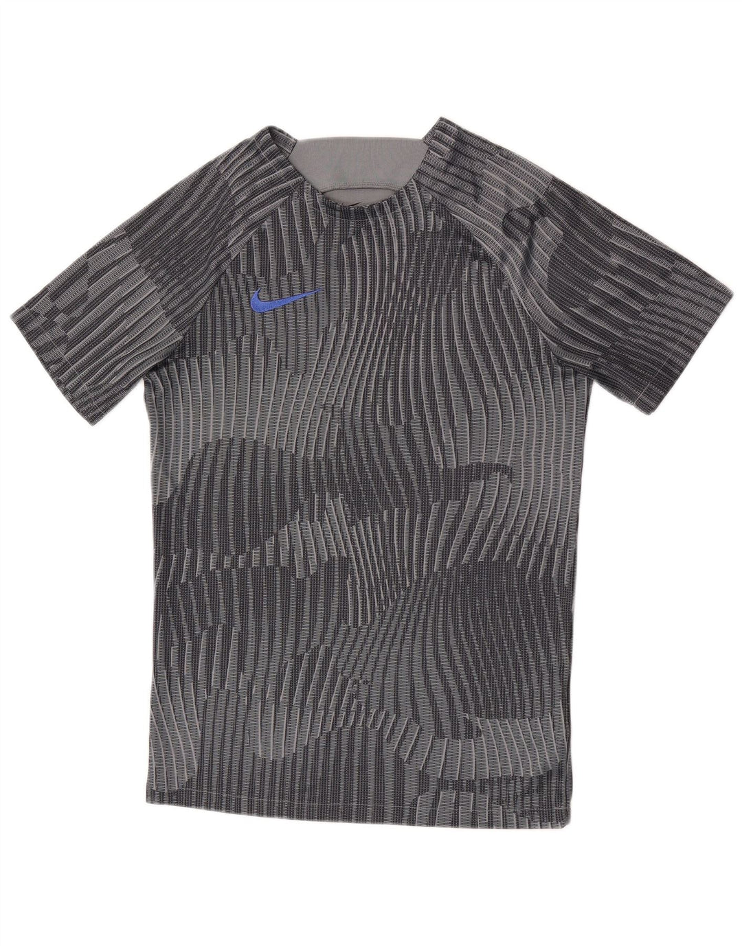 Nike Camiseta Dri Fit Graphic para hombre Top Small Gris Camuflaje Poliéster