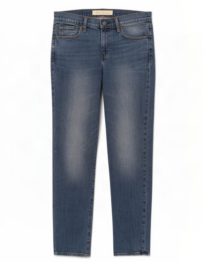 Vaqueros Gap Mujer Rectos W28 L29 Algodón Azul