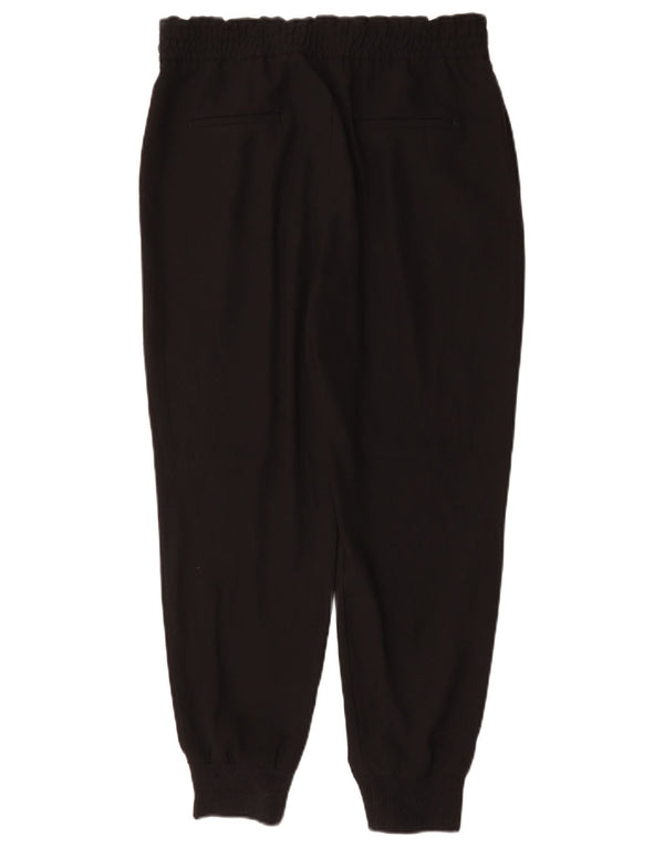 Zara Mujer Pantalones Joggers Grande W30 L27 Negro